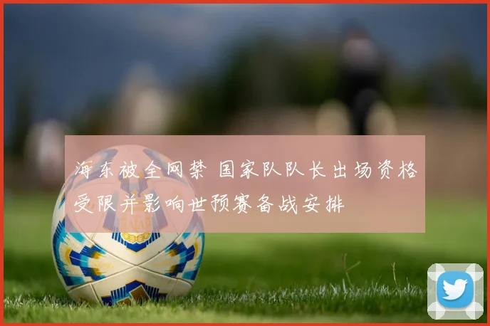 海东被全网禁 国家队队长出场资格受限并影响世预赛备战安排