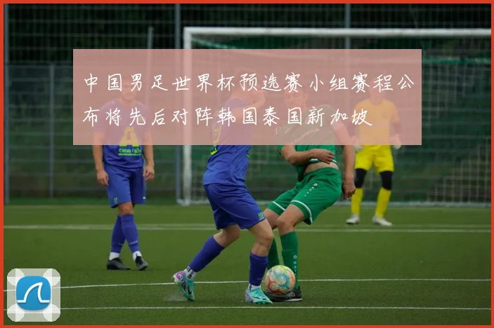 中国男足世界杯预选赛小组赛程公布将先后对阵韩国泰国新加坡