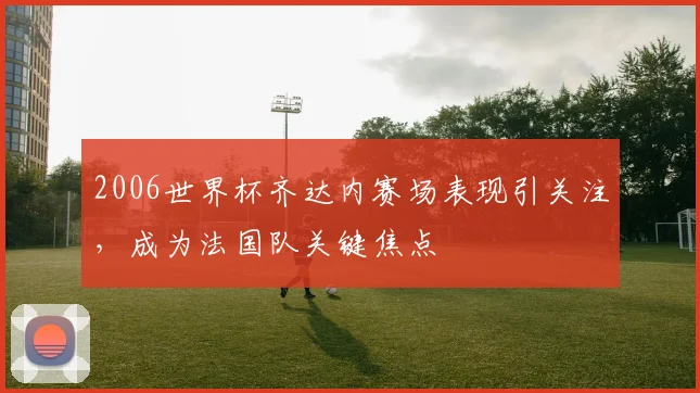 2006世界杯齐达内赛场表现引关注，成为法国队关键焦点