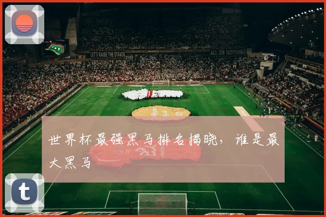 世界杯最强黑马排名揭晓，谁是最大黑马